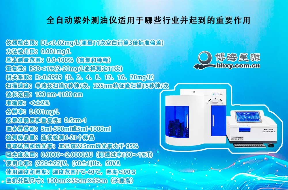 全自动紫外测油仪适用于哪些行业并起到的重要作用 全自动紫外测油仪适用于哪些行业并起到的重要作用