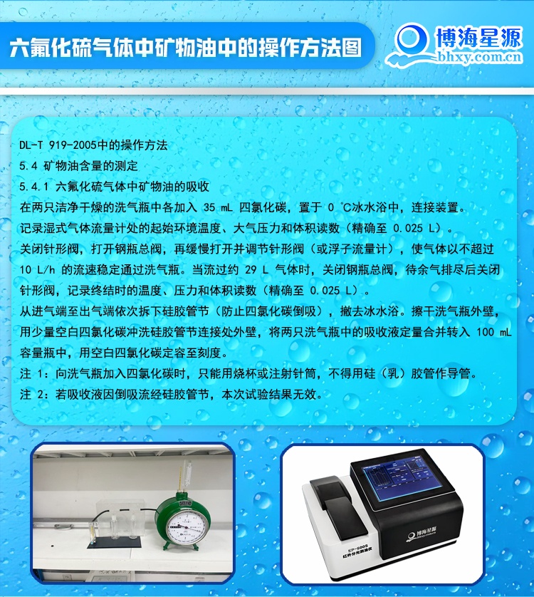 技术干货｜EP600S红外测油仪适配SF6气体矿物油检测 贴合最新国标要求