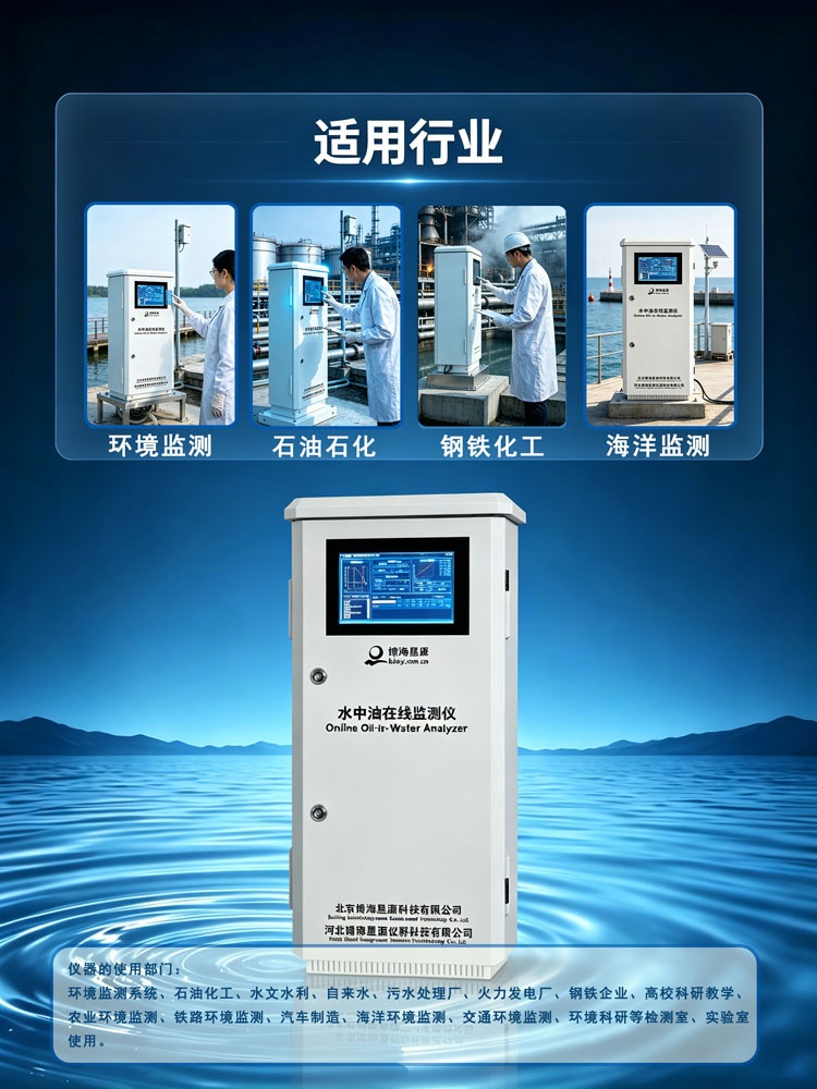 石油化工在线红外水中油分析仪 采油废水实时含油量在线监测设备