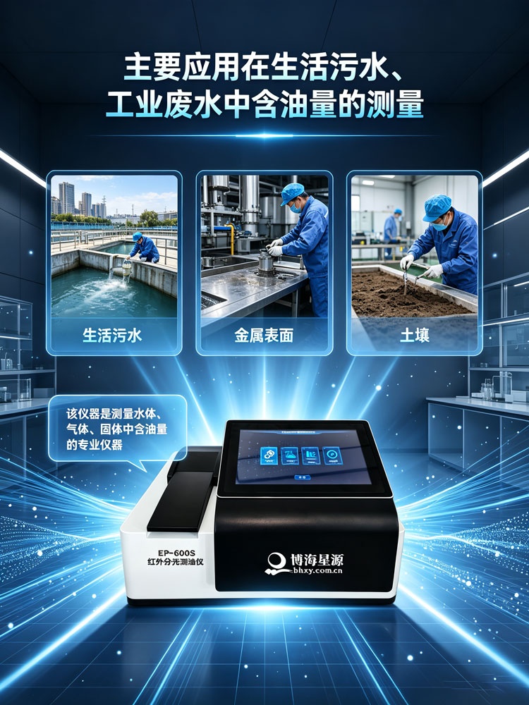 红外分光测油仪 EP600S油烟油雾污染油分析测量