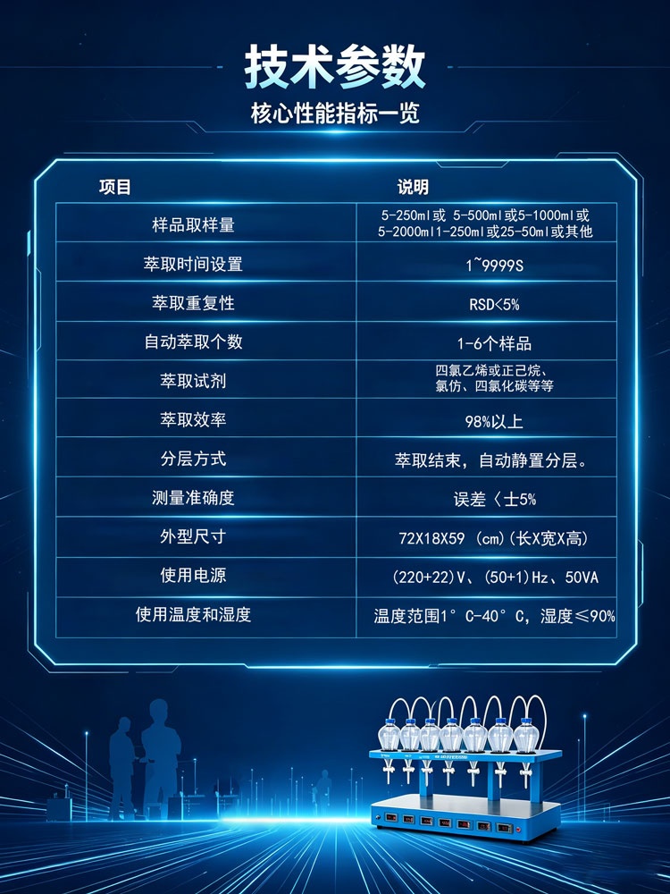 自动液液萃取仪 SE-6博海星源 可升级定制全自动