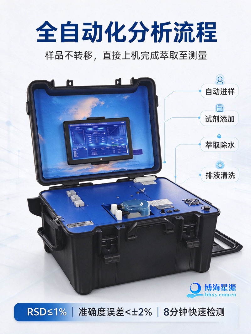 UV980 全自动便携式紫外测油仪 HJ970-2018 水质石油类测定 野外应急测油设备 UV980 全自动便携式紫外测油仪 HJ970-2018 水质石油类测定 野外应急测油设备